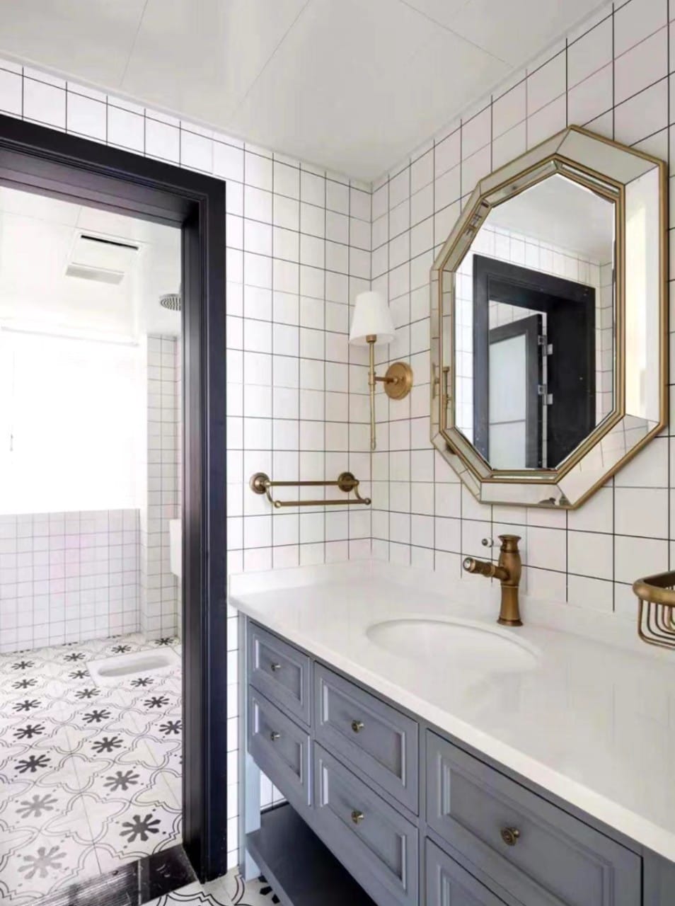 โมเสค TIMELESS TILES รุ่น 3X3 SQUARE MOSAIC TILES ขนาด 30X30 ซม. สีขาว ผิวเงา (ราคา/ตรม.)_4